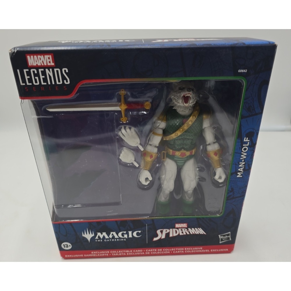 Hasbro Marvel Legends Man-Wolf 6" Action Figure (only opened to remove card)